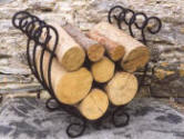 Scrolled Log Baskets